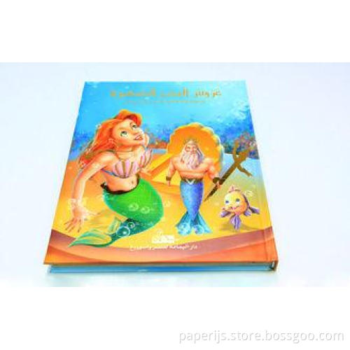 Cute Educational Die Cut Brochure Printing With 4 / 4c Hard